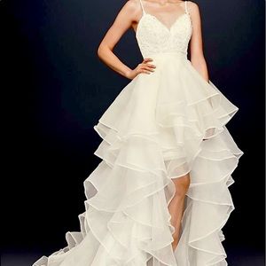 New Galina Signature Wedding Gown/Belt